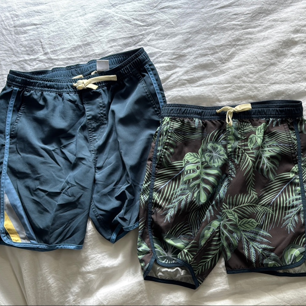 Boy’s Fair Harbor Swim Shorts, sz L